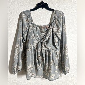 Willow & Root flowy top